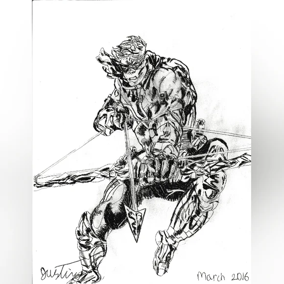 Digital Custom Pencil Art. - Picture 2 of 10